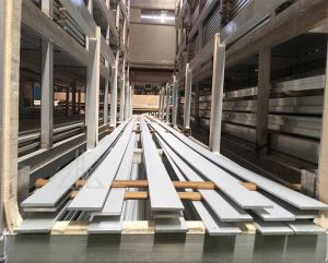 تخصيص 6063 شريط الألمنيوم المسطح المبثوق