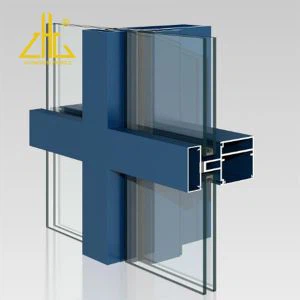 الألومنيوم النتوء ستارة الجدار