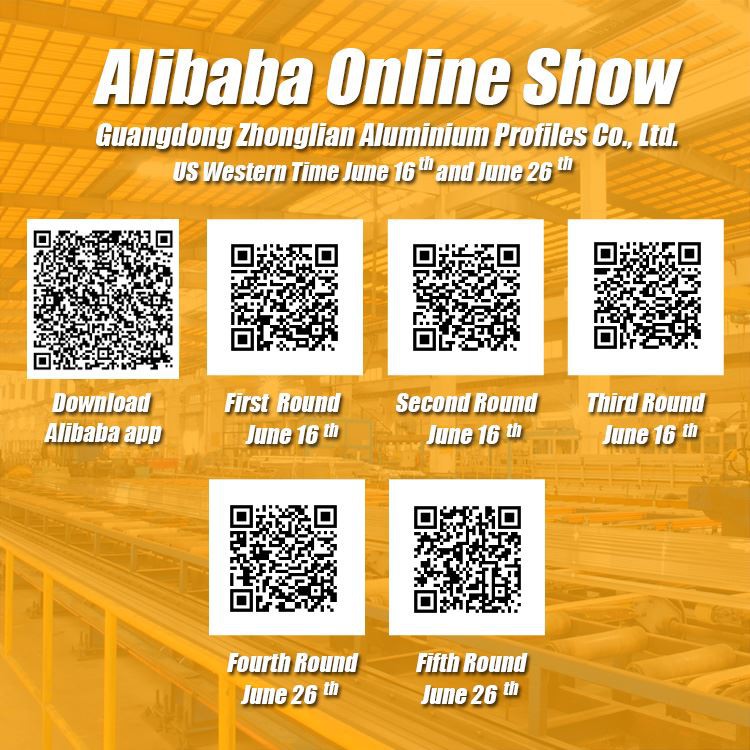 Zhonglian Aluminium Profile Co Online Show Online Show الجدول الزمني