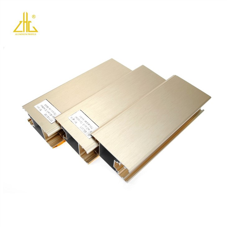 Sliding Door Aluminium Profile Bronze Colour
